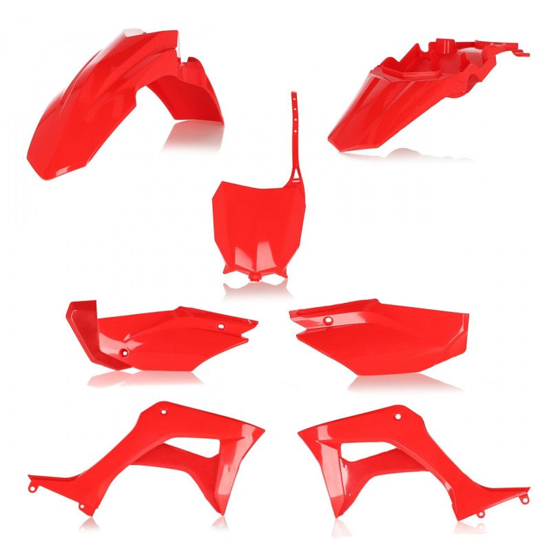 Acerbis 19+ Honda CRF110F Full Plastic Kit - Red - Blais Performance Parts