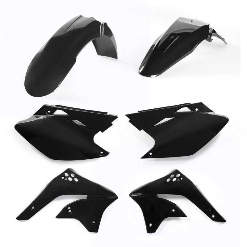 Acerbis 06-08 Kawasaki KX450F Plastic Kit - Black - Blais Performance Parts