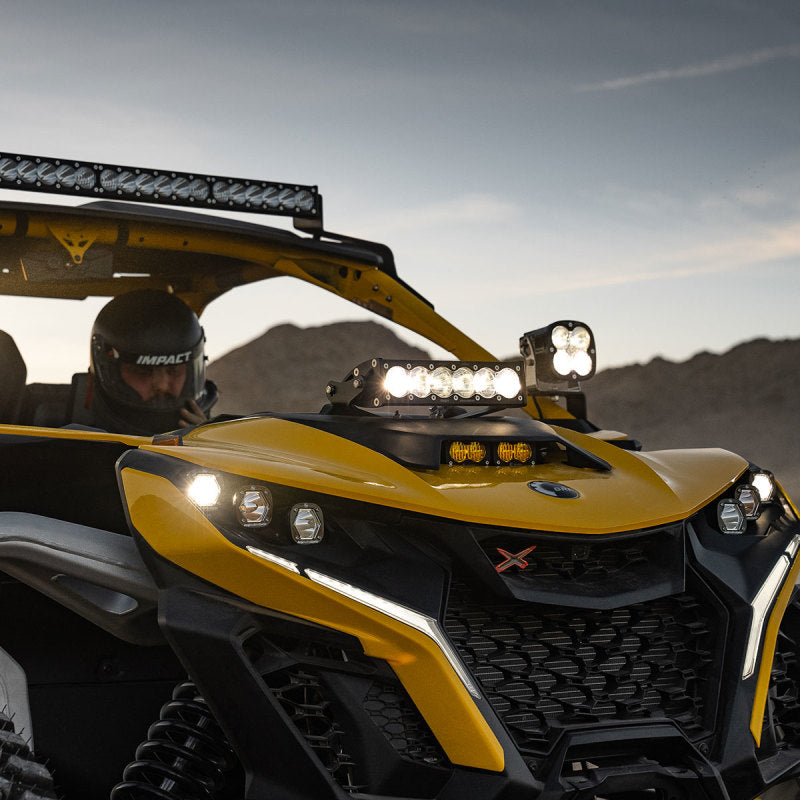 Baja Designs Can-Am Maverick R Clear 10in OnX6+ Shock Tower Kit - Blais Performance Parts