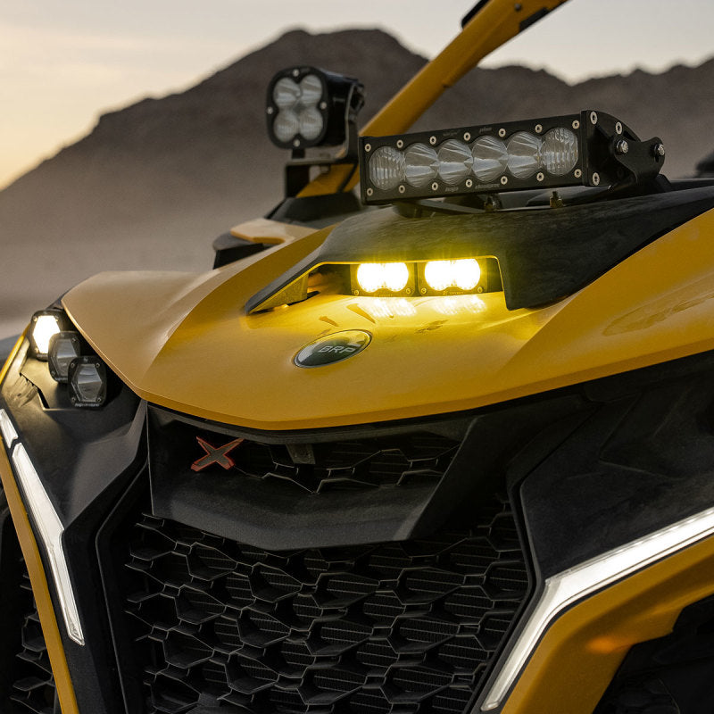 Baja Designs 2024+ Can-Am Maverick R S2 Pro Hood Light Kit - Blais Performance Parts