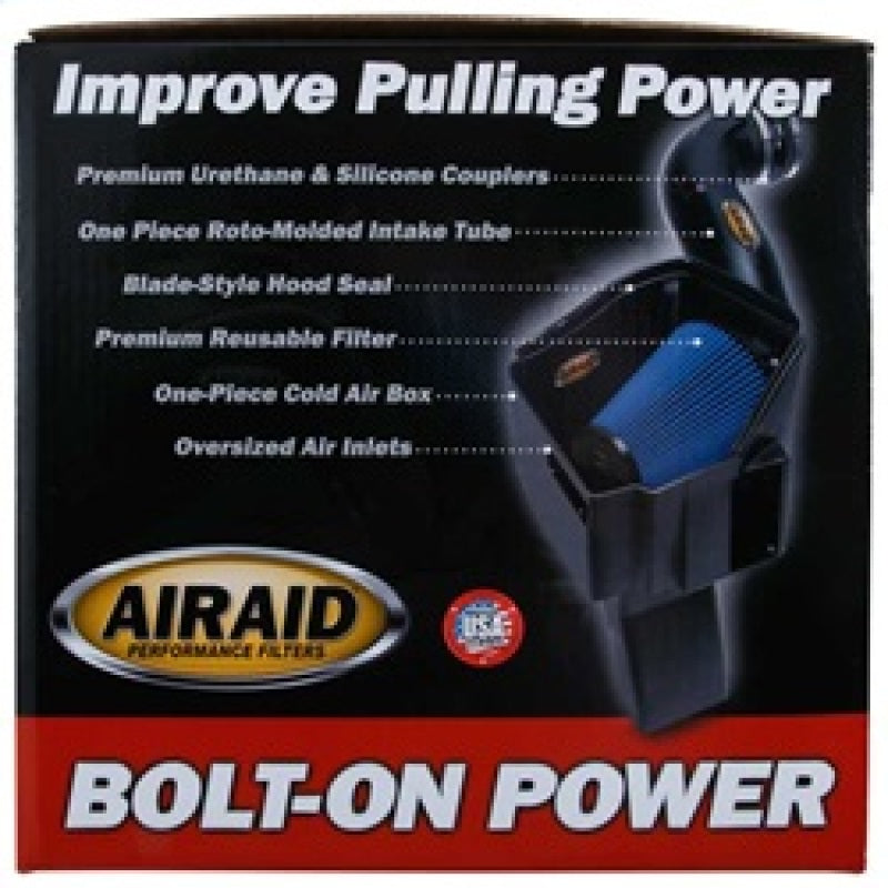 Airaid 01-04 Corvette C5 CAD Intake System w/ Tube (Dry / Red Media) - Blais Performance Parts