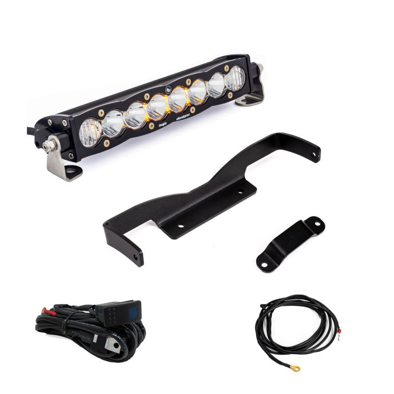 Baja Designs Can-Am Maverick R Clear 10in S8 Shock Tower Kit - Blais Performance Parts