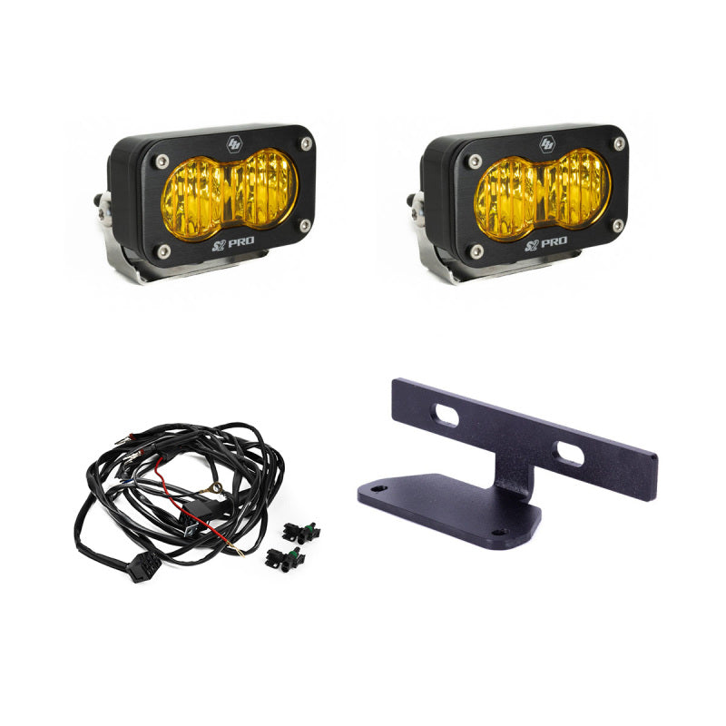 Baja Designs 2024+ Can-Am Maverick R S2 Pro Hood Light Kit - Blais Performance Parts