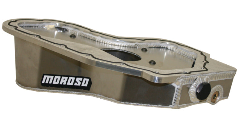 Moroso Lotus/Toyota 2GR-FE/Z Road Race Baffled Wet Sump 6.25qt Stock Depth Aluminum Oil Pan - Blais Performance Parts