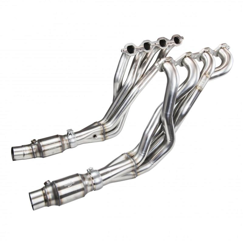 Kooks 2016 + Chevrolet Camaro SS 1 7/8in x 3in SS Longtube Headers w/ Catted Connection Pipes - Blais Performance Parts