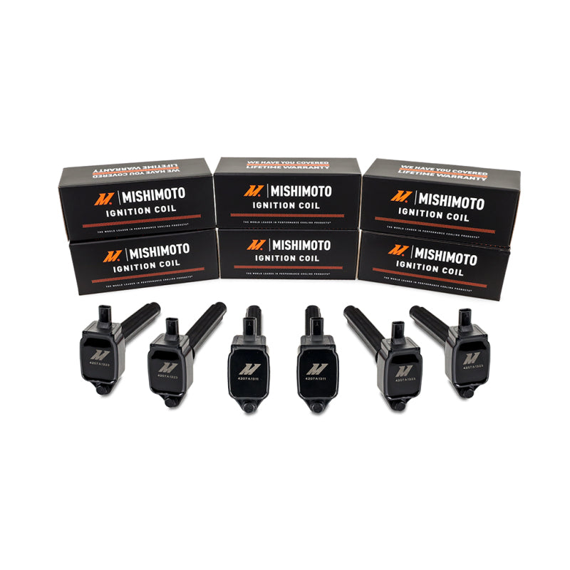 Mishimoto 12-18 Jeep Wrangler 3.6L Six Cylinder Ignition Coil Set - Blais Performance Parts
