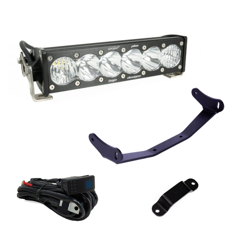 Baja Designs Can-Am Maverick R Clear 10in OnX6+ Shock Tower Kit - Blais Performance Parts