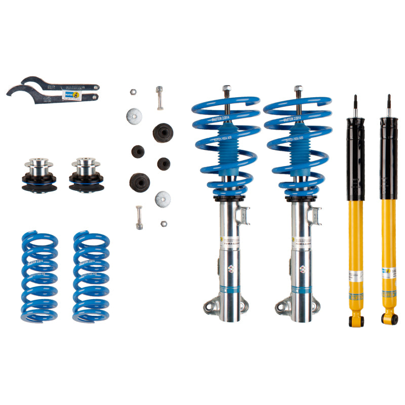Bilstein B14 2002 Mercedes-Benz C230 Kompressor Front and Rear Suspension Kit - Blais Performance Parts