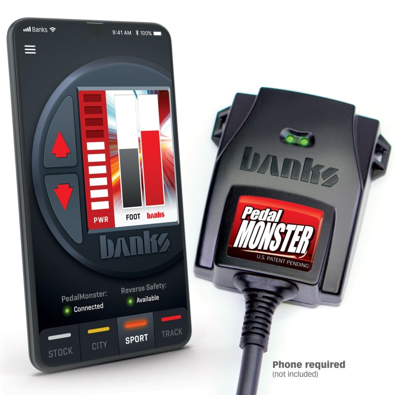 Banks Power Pedal Monster Throttle Sensitivity Booster (Stand-Alone) - Use w/Phone - Blais Performance Parts