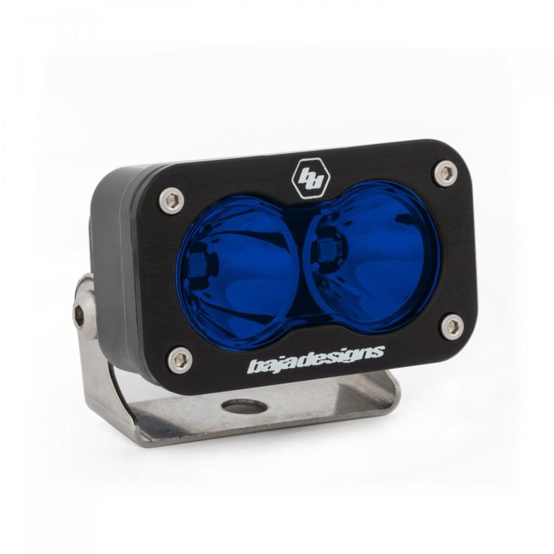 Baja Designs S2 Sport Spot Pattern LED Work Light - Blue - Blais Performance Parts