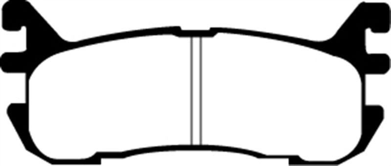 EBC 97-02 Ford Escort 2.0 Yellowstuff Rear Brake Pads - Blais Performance Parts