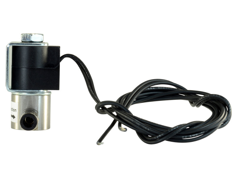 AEM Water/Methanol Injection System - High-Flow Low-Current WMI Solenoid - 200PSI 1/8in-27NPT In/Out - Blais Performance Parts