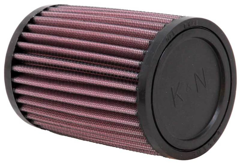 K&N Filter Universal Rubber Filter - Round Straight 3.5in Base OD x 3.5in Top OD x 5in H - Blais Performance Parts