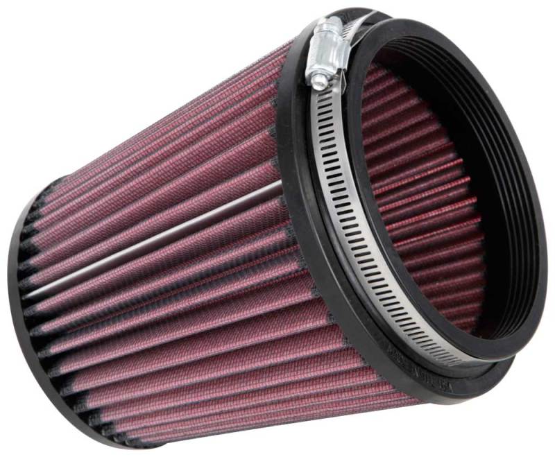 K&N Filter Universal Rubber Filter Round Tapered 4.5in Flange 5.875in Base 4.5 inch Top 6in Height - Blais Performance Parts