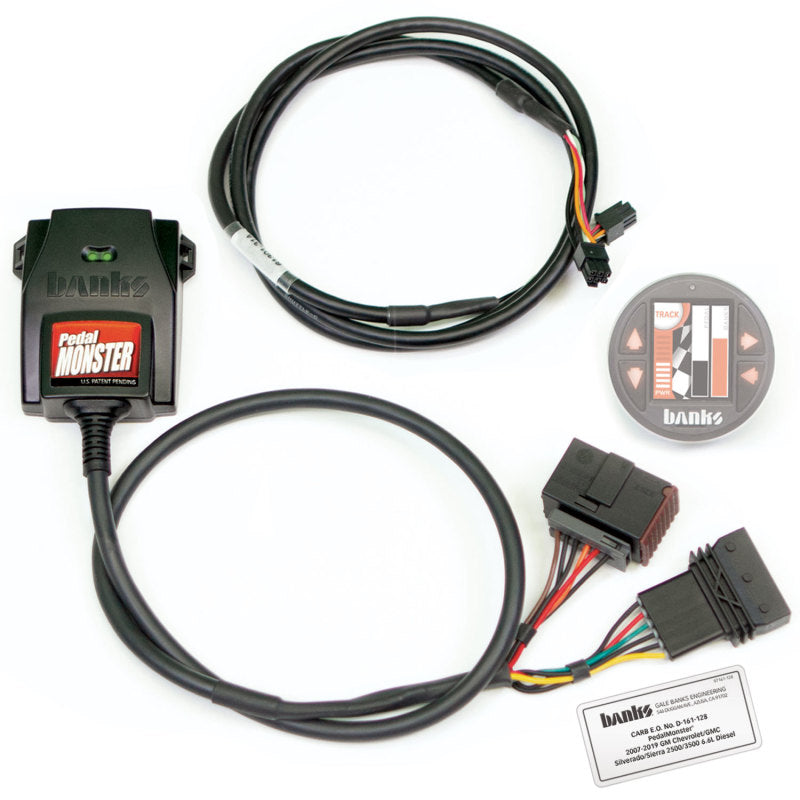 Banks Power Pedal Monster Throttle Sensitivity Booster for Use w/ Exst. iDash - 07.5-19 GM 2500/3500 - Blais Performance Parts
