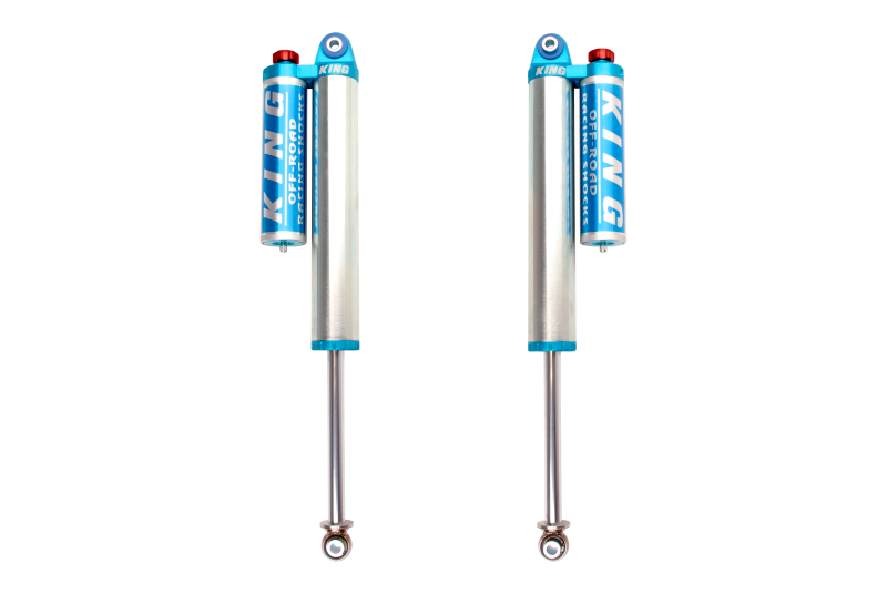 King Shocks 2015+ Ford F150 2WD/4WD Rear 2.5 Dia Piggyback Reservoir Shock w/Adjuster (Pair) - Blais Performance Parts