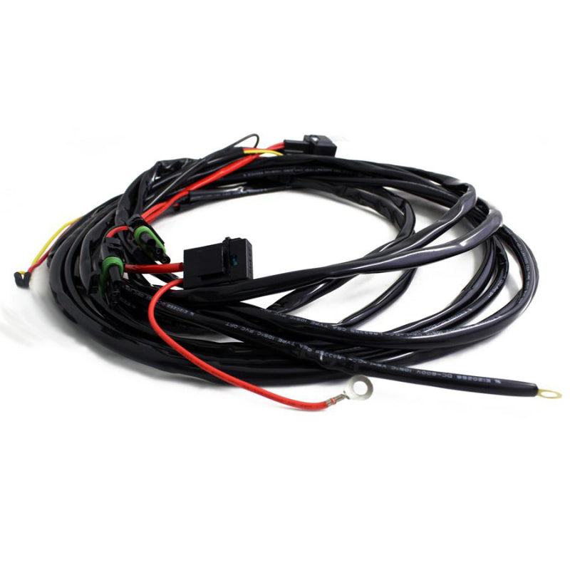 Baja Designs Pro/Sport 3 Pin 150 Watt Hi-Beam Harness (2 Light Max) - Blais Performance Parts