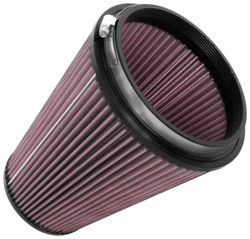 K&N Universal Clamp-On Air Filter 6in FLG / 7-1/2in B / 4-1/2in T / 9in H - Blais Performance Parts