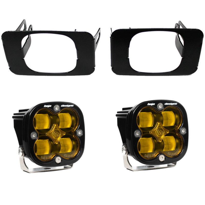 Baja Designs 17-18 F-150 Super Duty Fog Lights - Amber - Blais Performance Parts