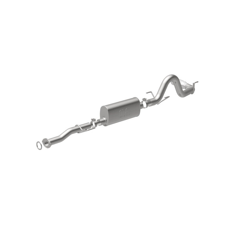 MagnaFlow Cat-Back 2016 Toyota Tacoma 3.5L V6 SS 3in Single Pass Side Exit Rear 4in Tip - Blais Performance Parts