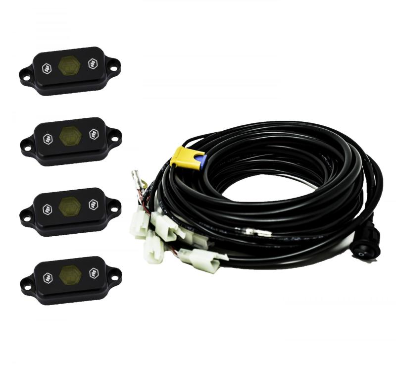 Baja Designs Universal Amber Rock Light Kit - Blais Performance Parts