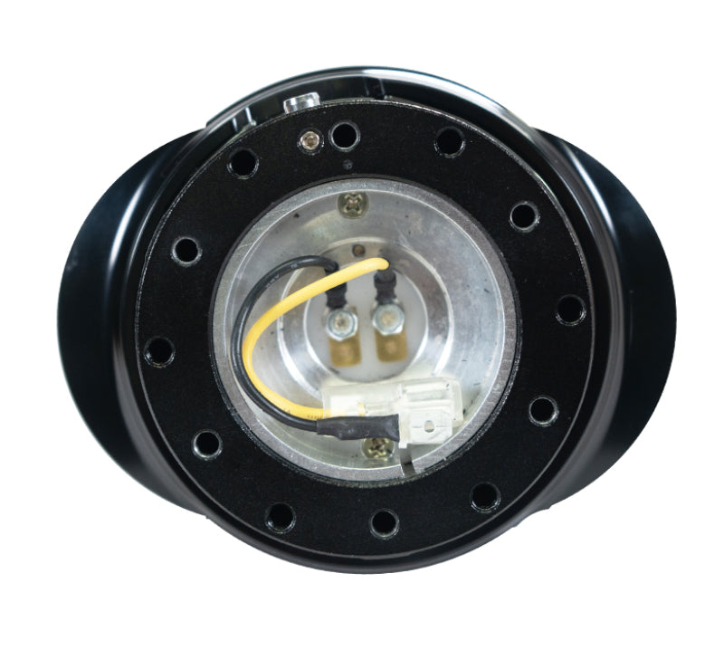 NRG Quick Release Gen 2.2 - Black Body / Shiny Black Oval Ring - Blais Performance Parts