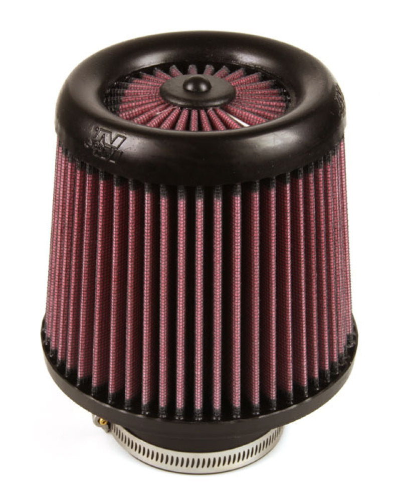 K&N Filter Universal X Stream Clamp-On 3 inch Flange 6 inch Base 5 inch Top 5 9/16 inch Height - Blais Performance Parts