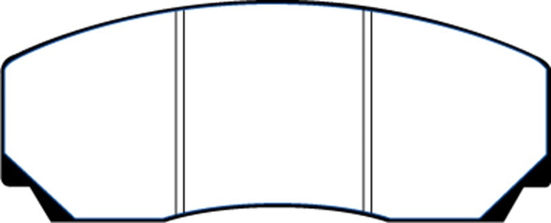 EBC 90-00 Aston Martin Vantage 5.3 (Twin Supercharged)(AP) Bluestuff Front Brake Pads - Blais Performance Parts