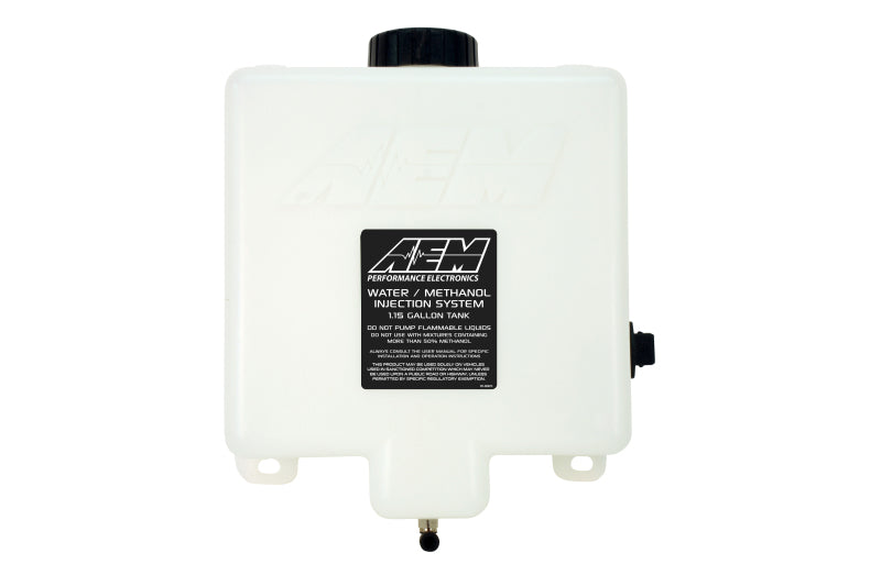 AEM V2 Water / Methanol 1.15 Gallon Methanol Injection Tank - Blais Performance Parts