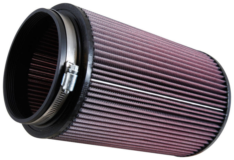 K&N Filter Universal Rubber Filter 5in Flange ID / 6.5in OD / 10in Height - Blais Performance Parts