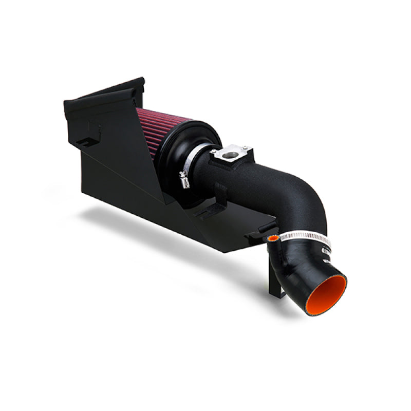 Mishimoto 06-11 Honda Civic Si Performance Air Intake w/ Heat Shield - Wrinkle Black - Blais Performance Parts