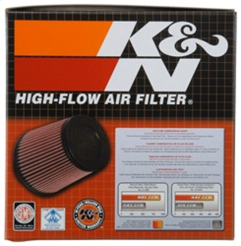 K&N Filter Universal Rubber Filter 3 Inch Flange 6 inch Base 4 inch Top 5 inch Height - Blais Performance Parts