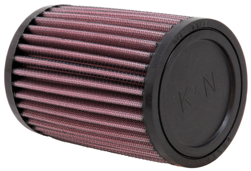K&N Filter Universal Rubber Filter - Round Straight 3.5in Base OD x 3.5in Top OD x 5in H - Blais Performance Parts
