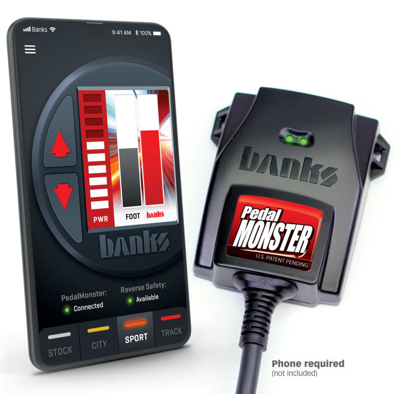 Banks Power Pedal Monster Kit (Stand-Alone) - Molex MX64 - 6 Way - Use w/Phone - Blais Performance Parts