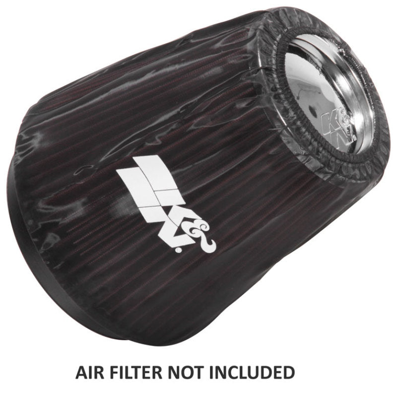 K&N Black Drycharger Round Tapered Custom Air Filter Wrap - Blais Performance Parts