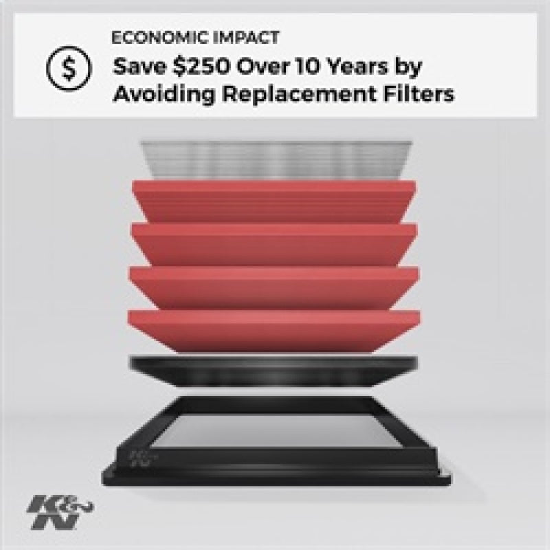 K&N Replacement Air Filter TOYOTA TACOMA 2.7L-L4; 2005-2010 - Blais Performance Parts