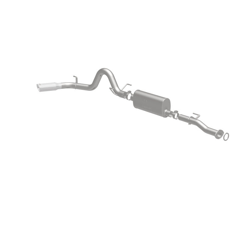 MagnaFlow Cat-Back 2016 Toyota Tacoma 3.5L V6 SS 3in Single Pass Side Exit Rear 4in Tip - Blais Performance Parts