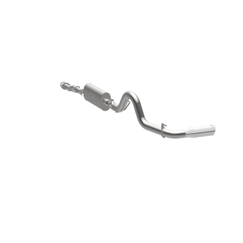 MagnaFlow Cat-Back 2016 Toyota Tacoma 3.5L V6 SS 3in Single Pass Side Exit Rear 4in Tip - Blais Performance Parts