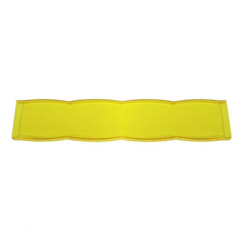 Baja Designs 10in Rock Guard Light Bar Cover - Amber - Blais Performance Parts