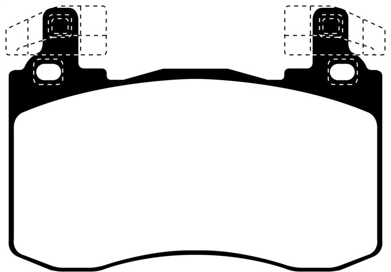 EBC 2019+ Genesis G70 2.0T (Brembo) Yellowstuff Front Brake Pads - Blais Performance Parts