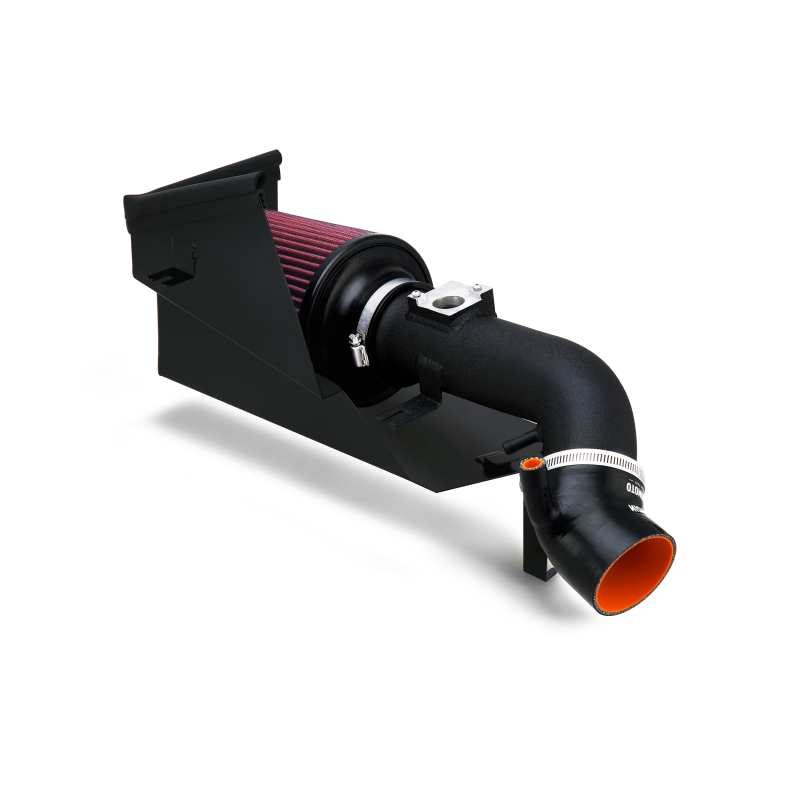 Mishimoto 06-11 Honda Civic Si Performance Air Intake w/ Heat Shield - Wrinkle Black - Blais Performance Parts