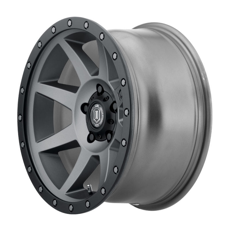 ICON Rebound Pro 17x8.5 5x4.5 0mm Offset 4.75in BS 71.5mm Bore Titanium Wheel - Blais Performance Parts