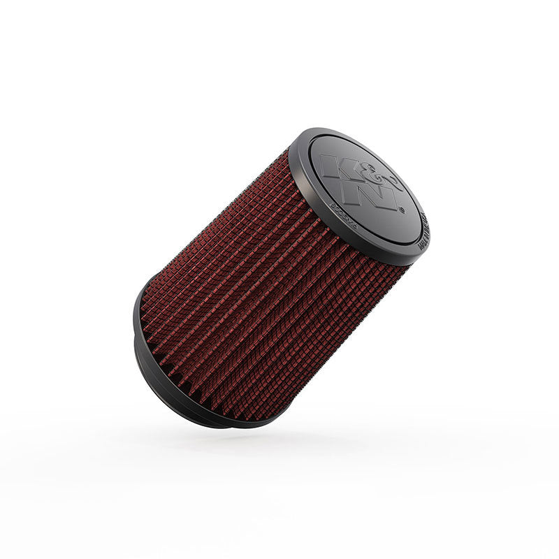 K&N Filter Universal Rubber Filter 3 Flange 4 1/2 Base inch 3 1/2 inch Top 5 3/4 inch Height - Blais Performance Parts