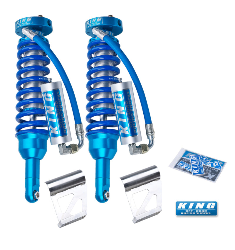 King Shocks 2010+ Toyota FJ Front 2.5 Dia Coilover Remote Reservoir Shock (Pair) - Blais Performance Parts