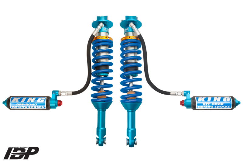 King Shocks 2017+ Ford Raptor 4WD Front 3.0 Dia Remote Perf Fin Res Coilover w/Adj/Int Bypass (Pair) - Blais Performance Parts