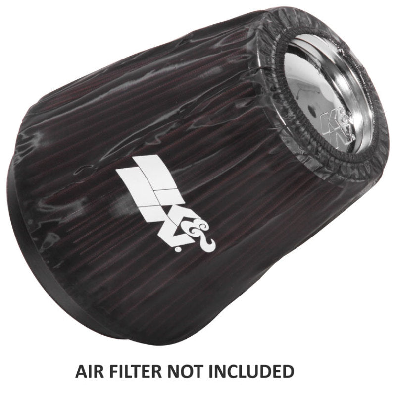 K&N Black Drycharger Round Tapered Custom Air Filter Wrap - Blais Performance Parts