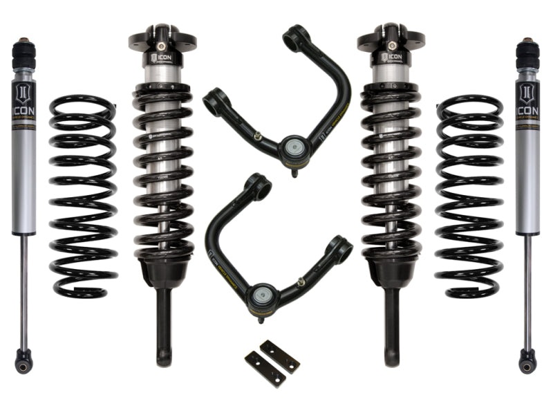 ICON 03-09 Toyota 4Runner/FJ 0-3.5in Stage 2 Suspension System w/Tubular Uca - Blais Performance Parts