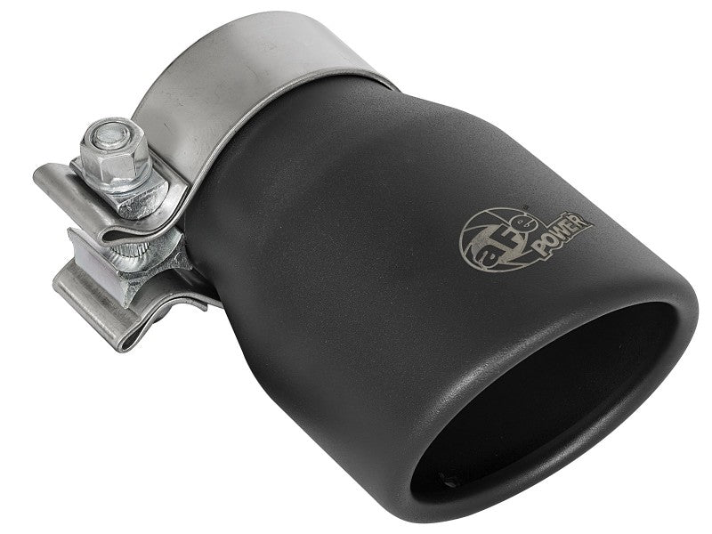 aFe MACH Force-Xp Axle-Back Exhaust System w/Black Tip 18-20 Jeep Wrangler L4-2.0T / V6-3.6L - Blais Performance Parts