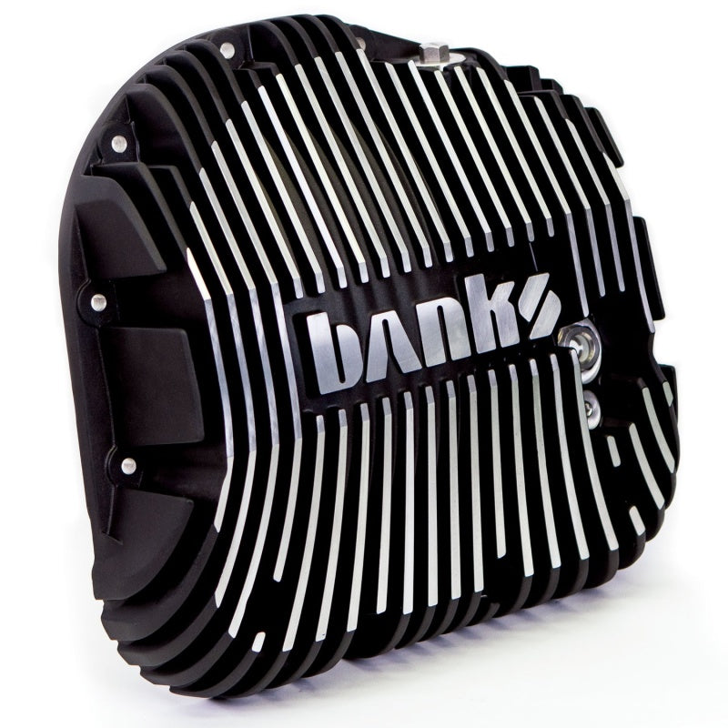 Banks 85-19 Ford F250/ F350 10.25in 12 Bolt Black Milled Differential Cover Kit - Blais Performance Parts
