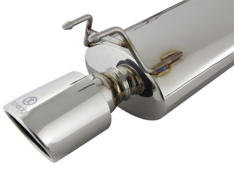 aFe Takeda Exhaust 304SS Dual Cat-Back w/ Polished Tips 13-17 Honda Accord LX/EX/EX-L Sedan L4 2.4L - Blais Performance Parts